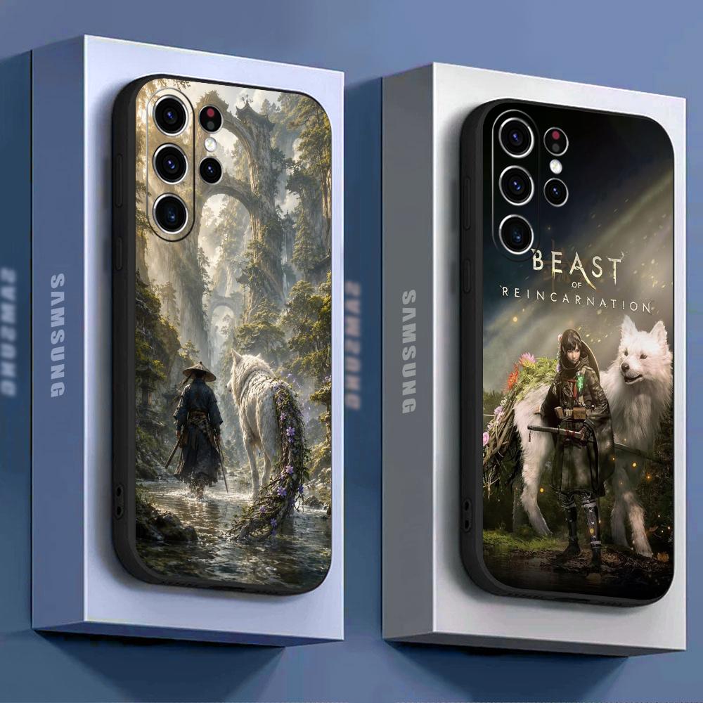 Phone Cases Galaxy S25 - เคสโทรศัพท์ลายการ์ตูนสัตว์สุดเท่แห่งการกลับมาเกิดใหม่ สำหรับ Samsung Galaxy S26 S25