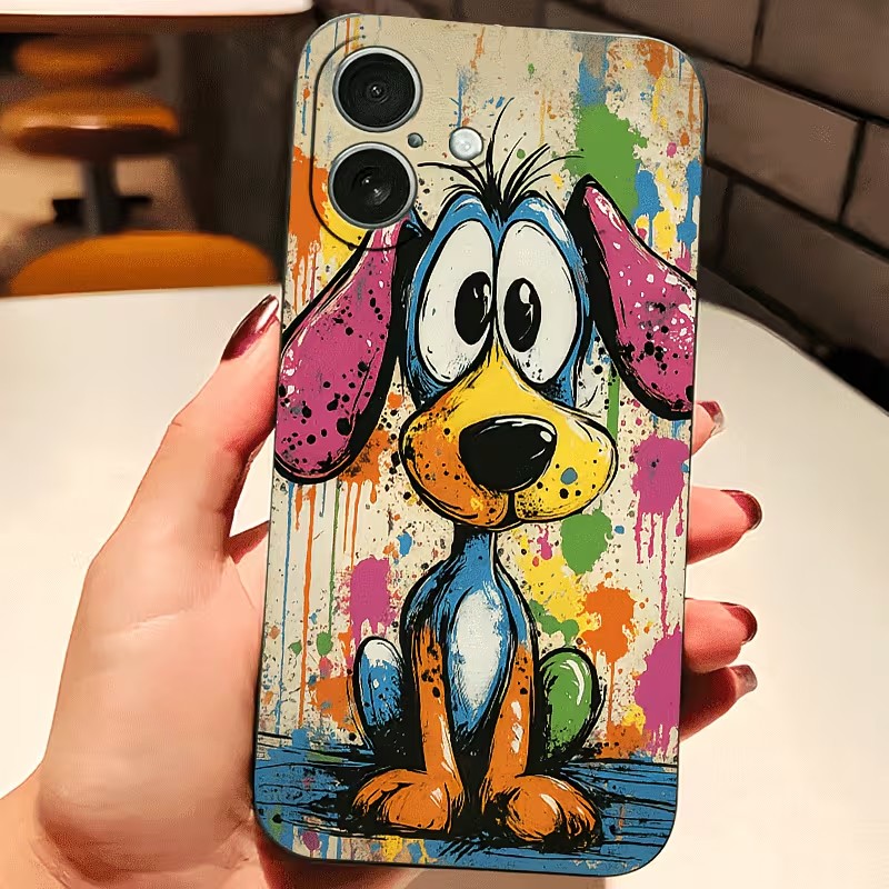 Phone Cases Xr - เคสโทรศัพท์ลายกราฟฟิตี้สีสันสดใสสำหรับ iPhone 17 16 15 14