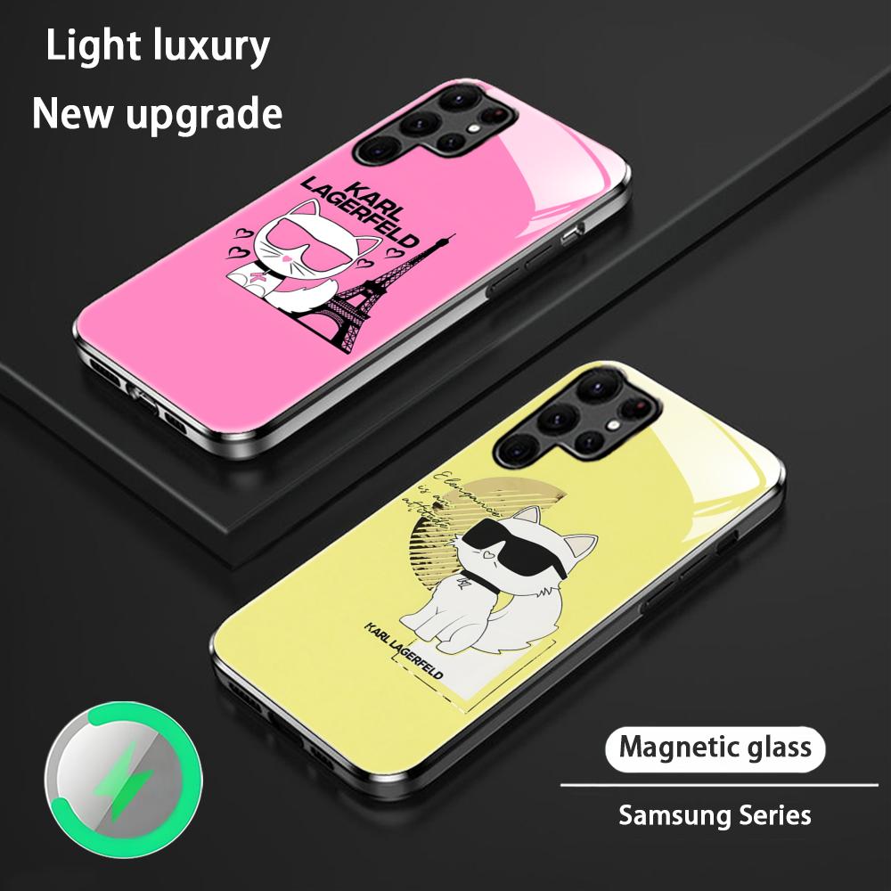 Phone Cases Usa - เคสโทรศัพท์ลายแมวแฟชั่น K-KarlS สำหรับ Samsung S26 S25