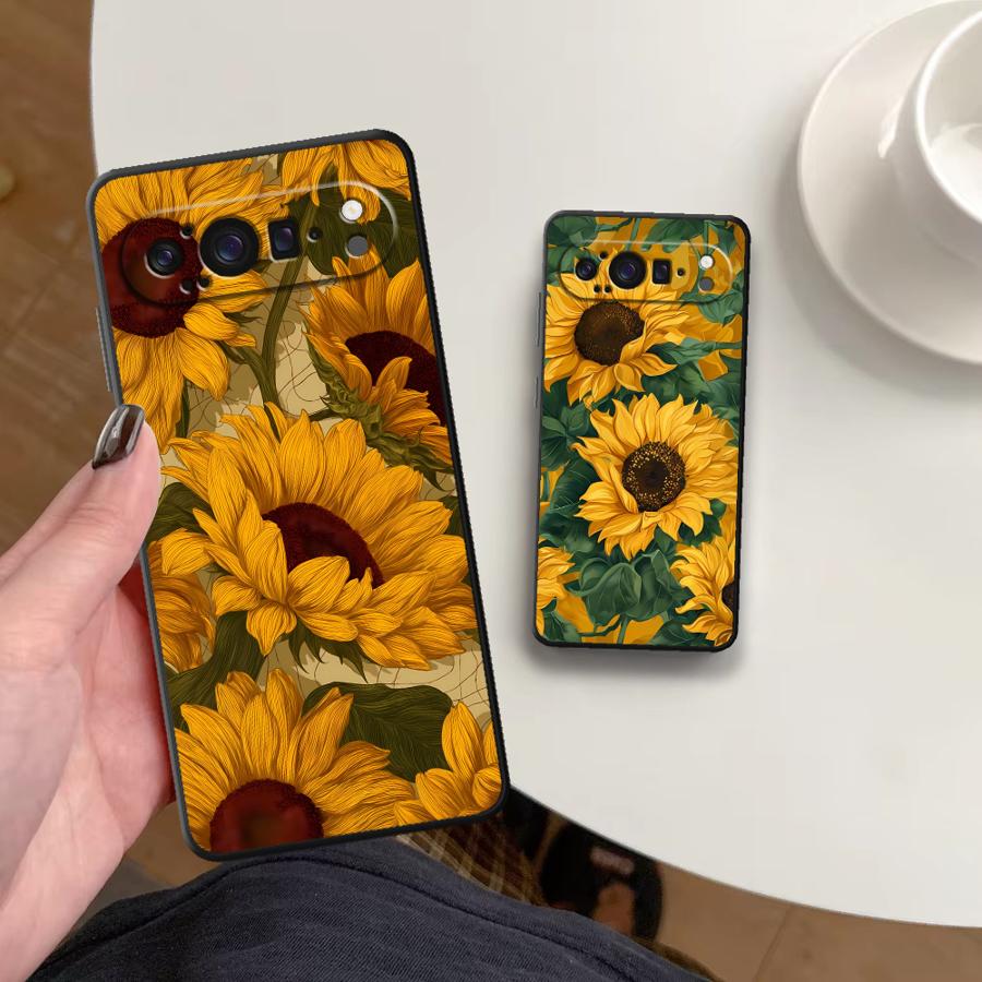 Phone Cases Google Pixel 10 Pro - เคสโทรศัพท์ซันฟลาวเวอร์ ซี ฟันดาสำหรับกูเกิลพิกเซล 10A 8a 6