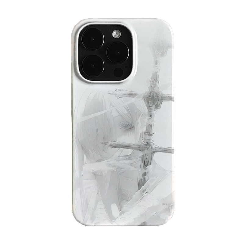 Phone Cases Girls - เคสโทรศัพท์ลายสาวอนิเมะสวยๆ พร้อมดาบเท่ๆ สำหรับ iPhone 17 Air
