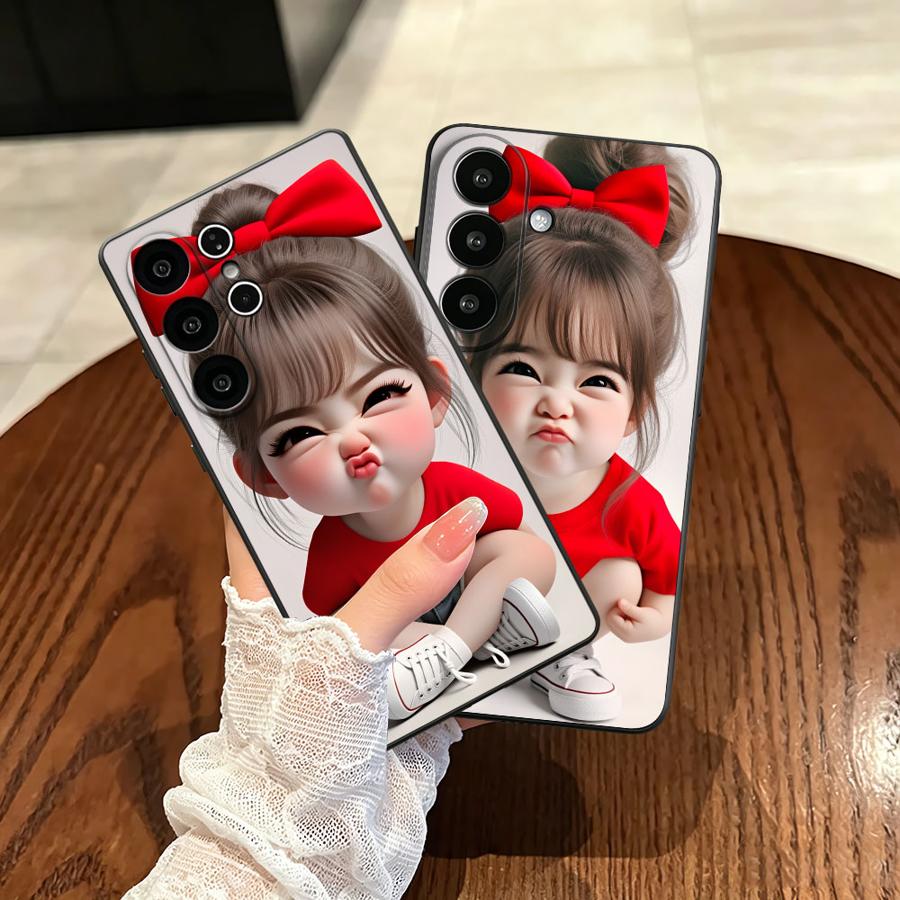 Phone Cases Girls - เคสโทรศัพท์ฟันดาสำหรับซัมซุงกาแล็กซี่ S26 S23 S25 อัลตร้า โน้ต