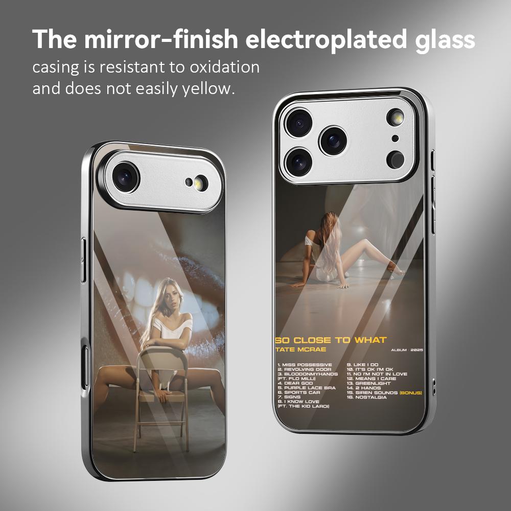 Phone Cases Usa - เคสโทรศัพท์นักร้อง T-Tate McRae สำหรับ iPhone 17