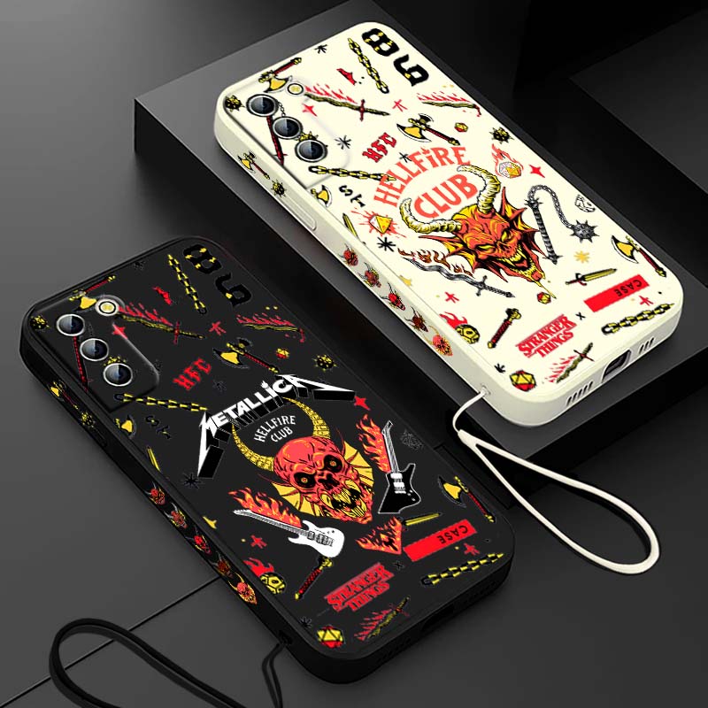 Phone Cases Galaxy S25 - เคสโทรศัพท์มือถือลาย Stranger Things Red Hell Demon