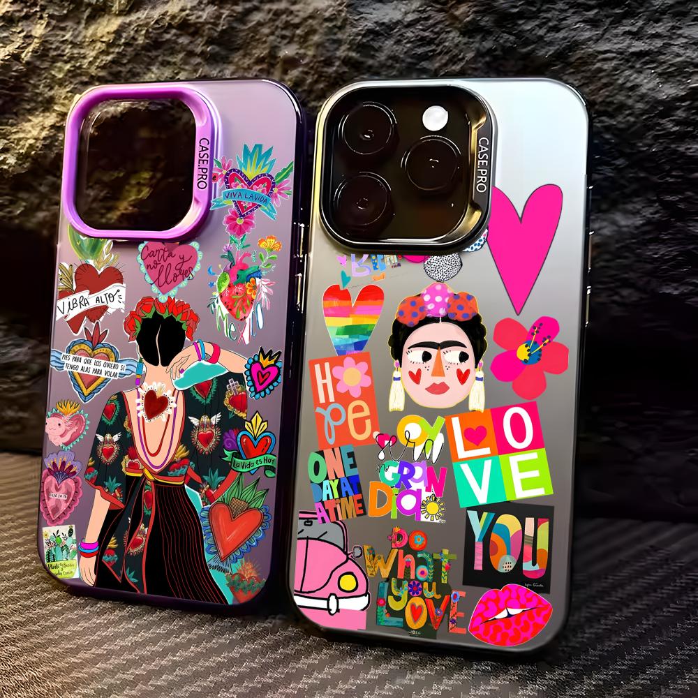 Phone Cases Rugged - เคสโทรศัพท์ลาย F-frida Kahlo สำหรับ iPhone 17