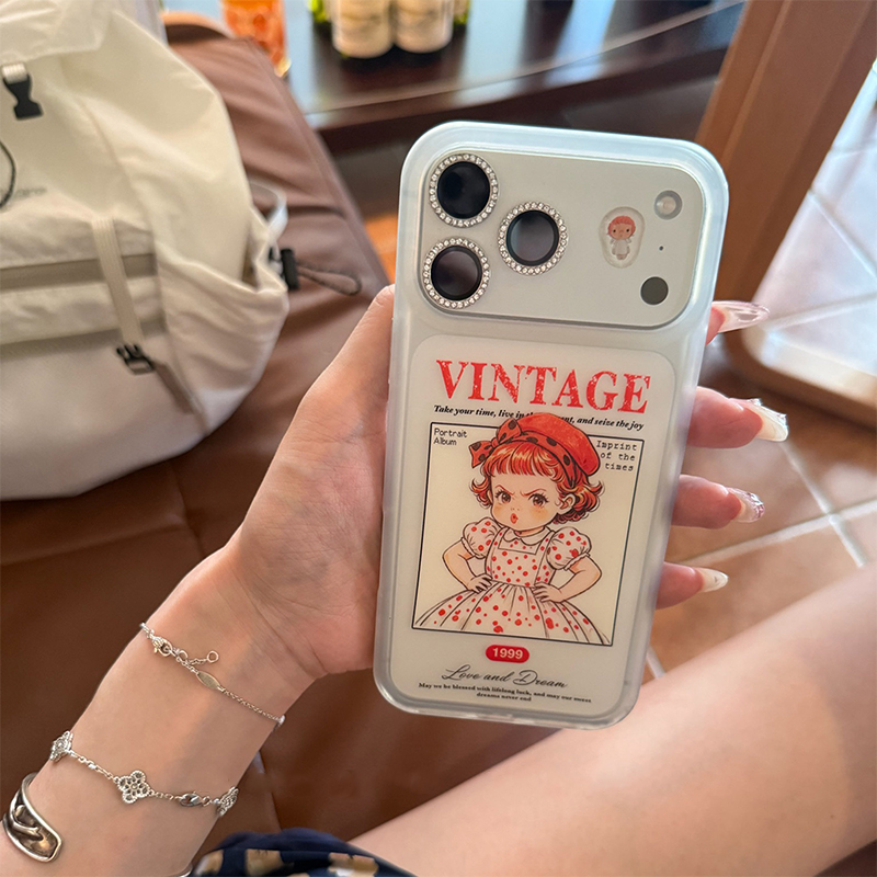 Phone Cases Girls - เคสโทรศัพท์ลายสาวน้อยน่ารักแบบ Akimbo สำหรับ iPhone 17 Air