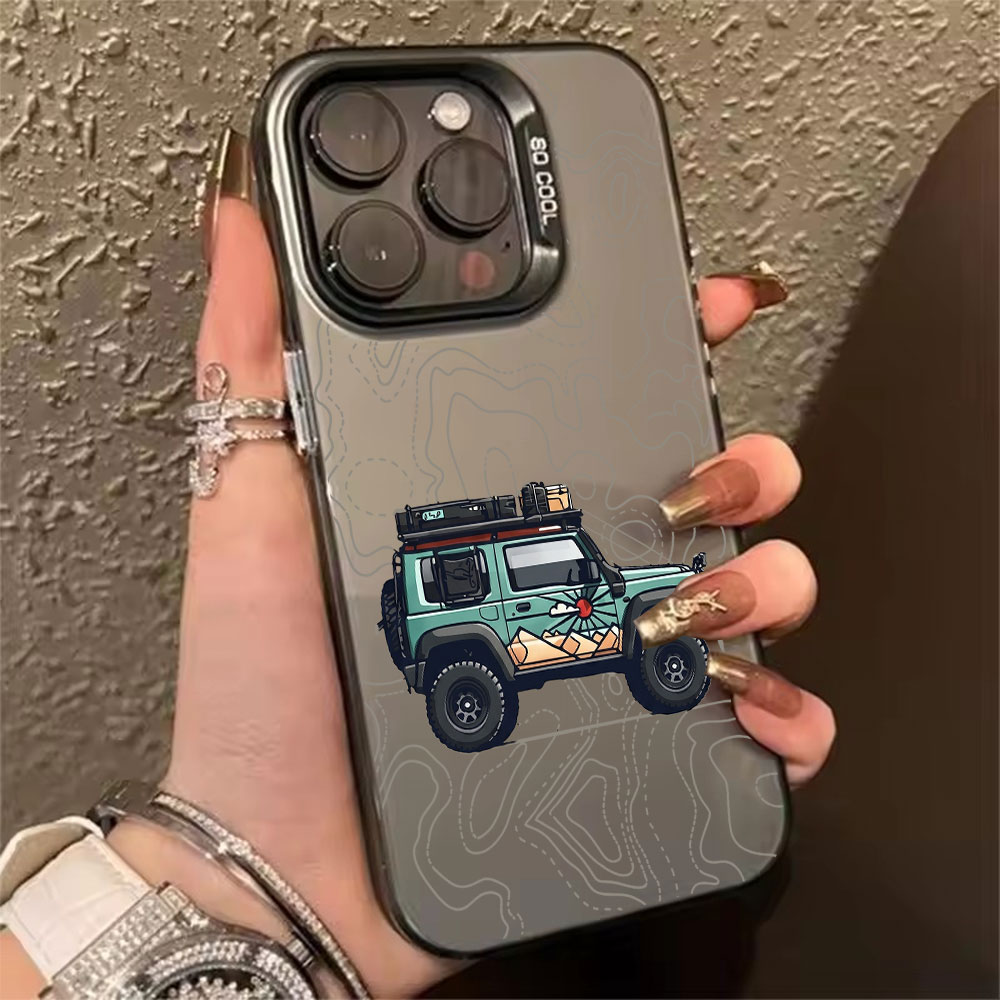 Phone Cases Xr - เคสโทรศัพท์ลายรถยนต์เรียบง่าย สำหรับ iPhone 17 Air 16