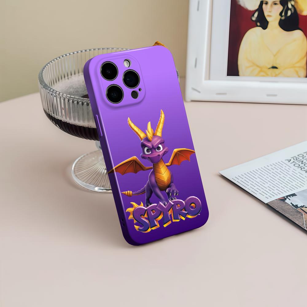 Phone Cases Usa - เคสโทรศัพท์ลายเกม S-Spyro Series Dragon สำหรับ iPhone