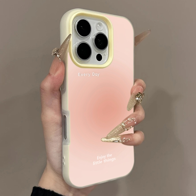 เคสโทรศัพท์ลายไล่เฉดสีชมพูสำหร - Phone Cases Xr บทวิจารณ์และราคา