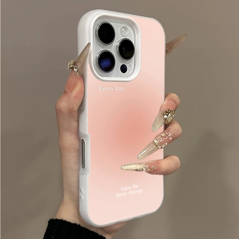 เคสโทรศัพท์ลายไล่เฉดสีชมพูสำหร - Phone Cases Xr บทวิจารณ์และราคา