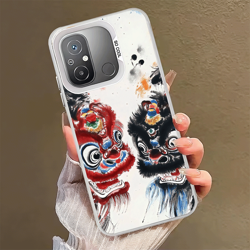 เคสโทรศัพท์ลายพิมพ์หมึกแบบนุ่ม - Phone Cases Shein บทวิจารณ์และราคา