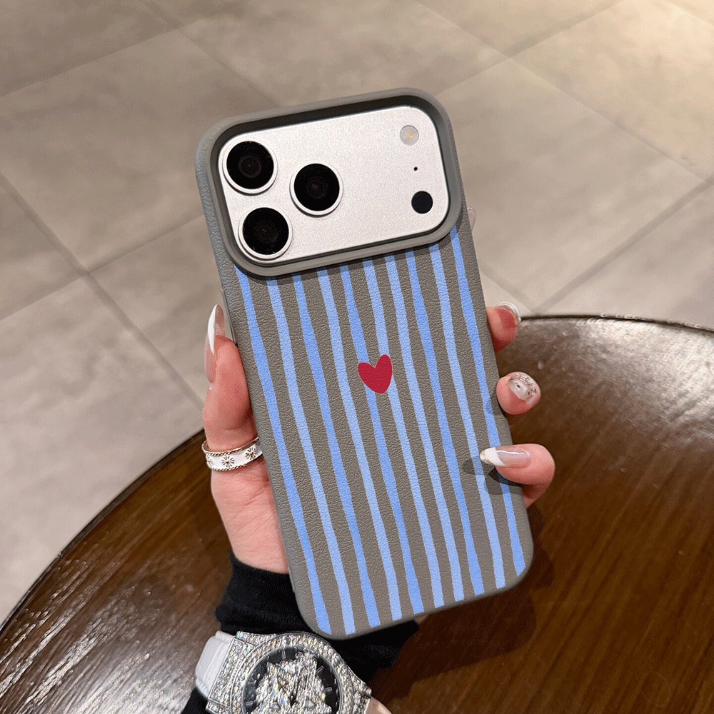 เคสโทรศัพท์ลายหัวใจลายทางแนวตั - Phone Cases Rugged บทวิจารณ์และราคา