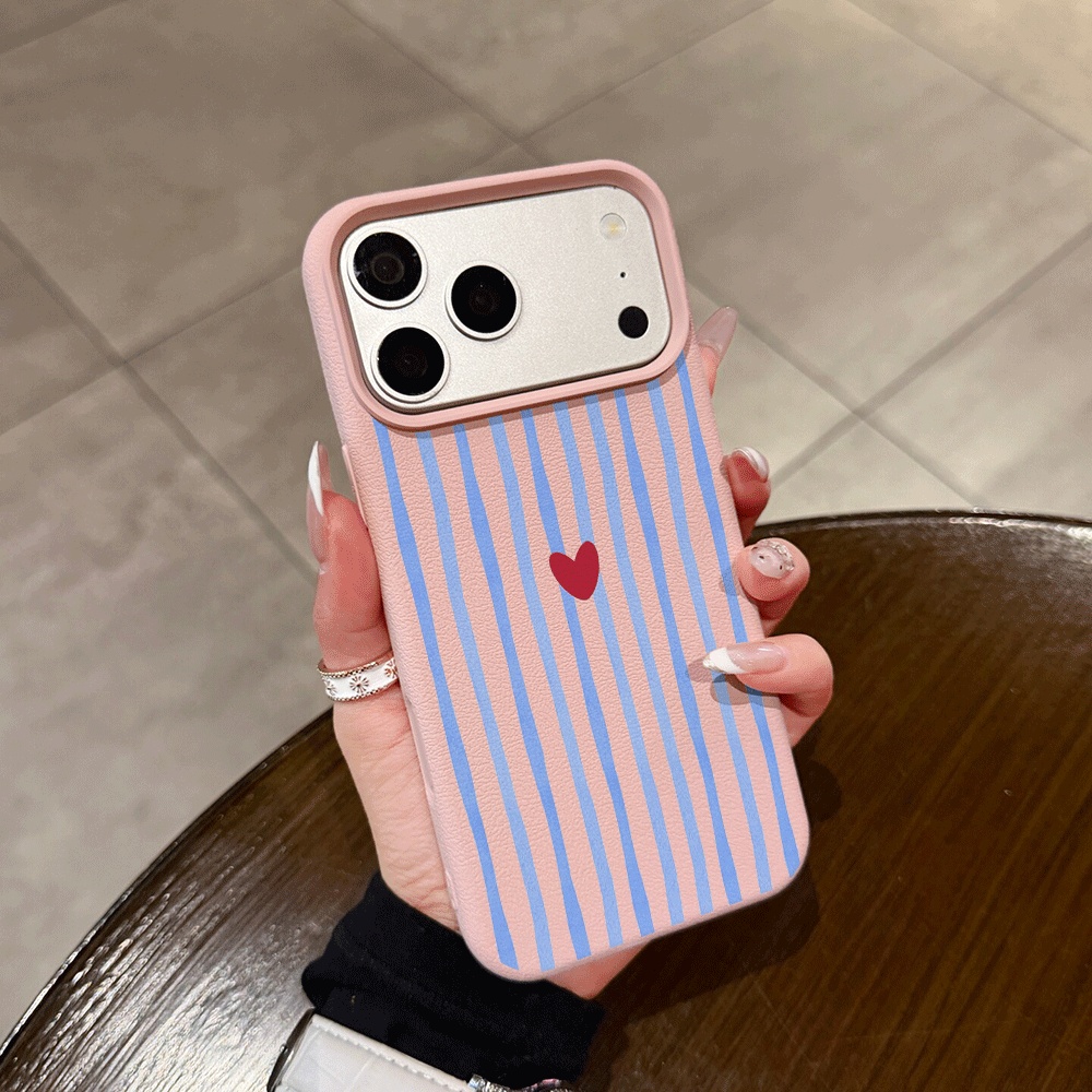 เคสโทรศัพท์ลายหัวใจลายทางแนวตั - Phone Cases Rugged บทวิจารณ์และราคา