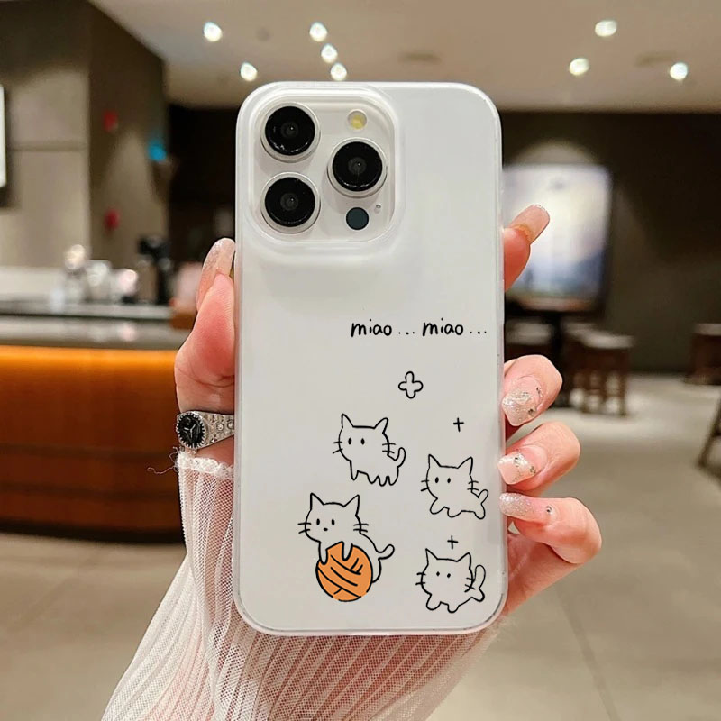 เคสโทรศัพท์ลายแมวน้อยสีดำน่ารั - Phone Cases Cute Iphone 13 บทวิจารณ์และราคา