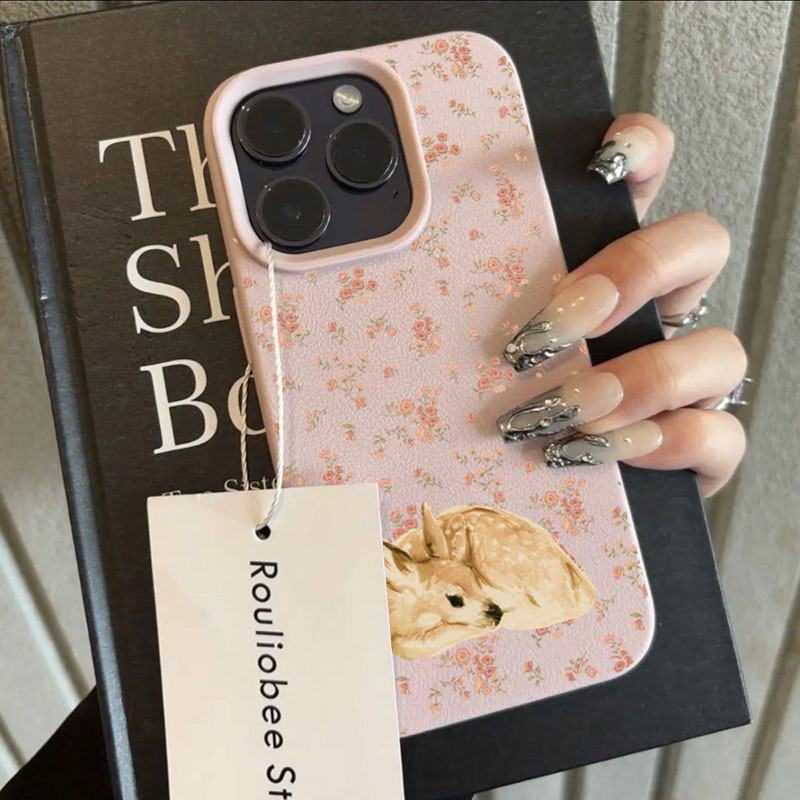 เคสโทรศัพท์ลายกวางน่ารัก ลายดอ - Phone Cases Cute Iphone 13 บทวิจารณ์และราคา