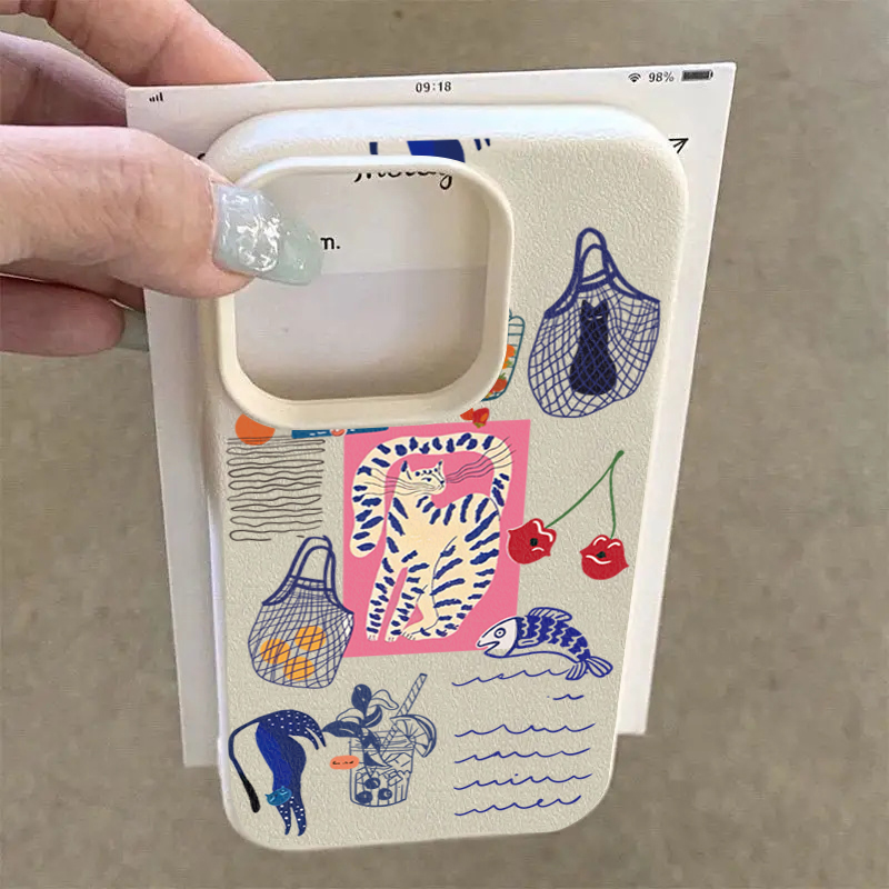 เคสโทรศัพท์ลายแมวเชอร์รี่น่ารั - Phone Cases Cute Iphone 13 บทวิจารณ์และราคา