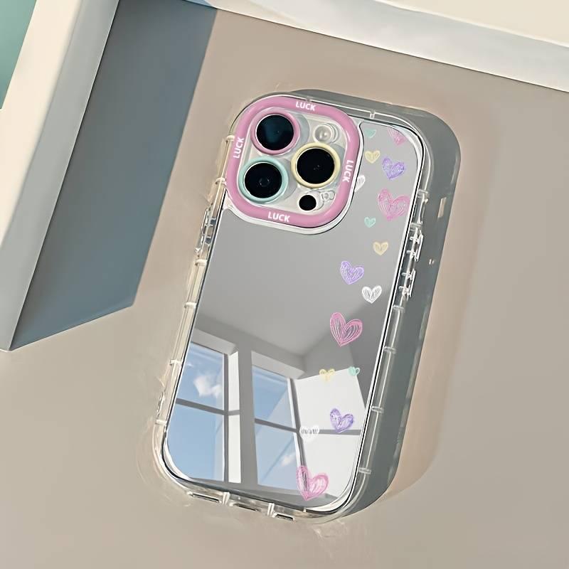 เคสโทรศัพท์ลายกระจกแต่งหน้ารูป - Phone Cases Cute Iphone 13 บทวิจารณ์และราคา