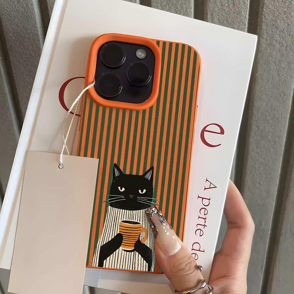 เคสโทรศัพท์ลายแมวตลกพร้อมลายลิ - Phone Cases Usa บทวิจารณ์และราคา