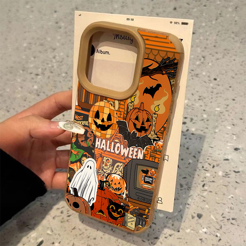 เคสโทรศัพท์ลายผีฟักทองฮาโลวีนส - Phone Cases Xr บทวิจารณ์และราคา