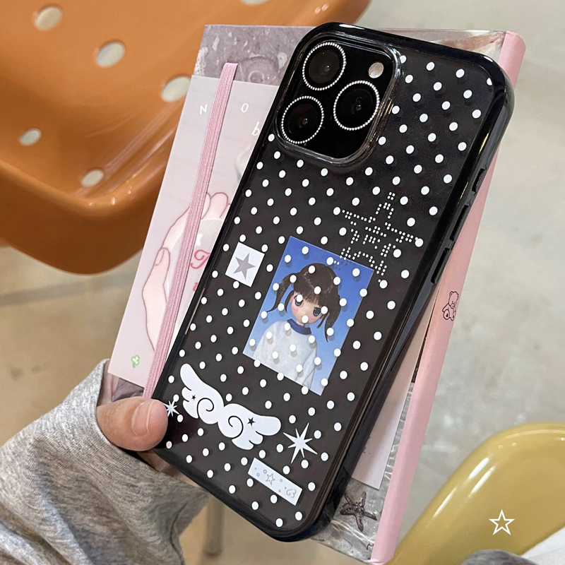 เคสโทรศัพท์ลายจุดปักดาวสไตล์สา - Phone Cases Girls บทวิจารณ์และราคา
