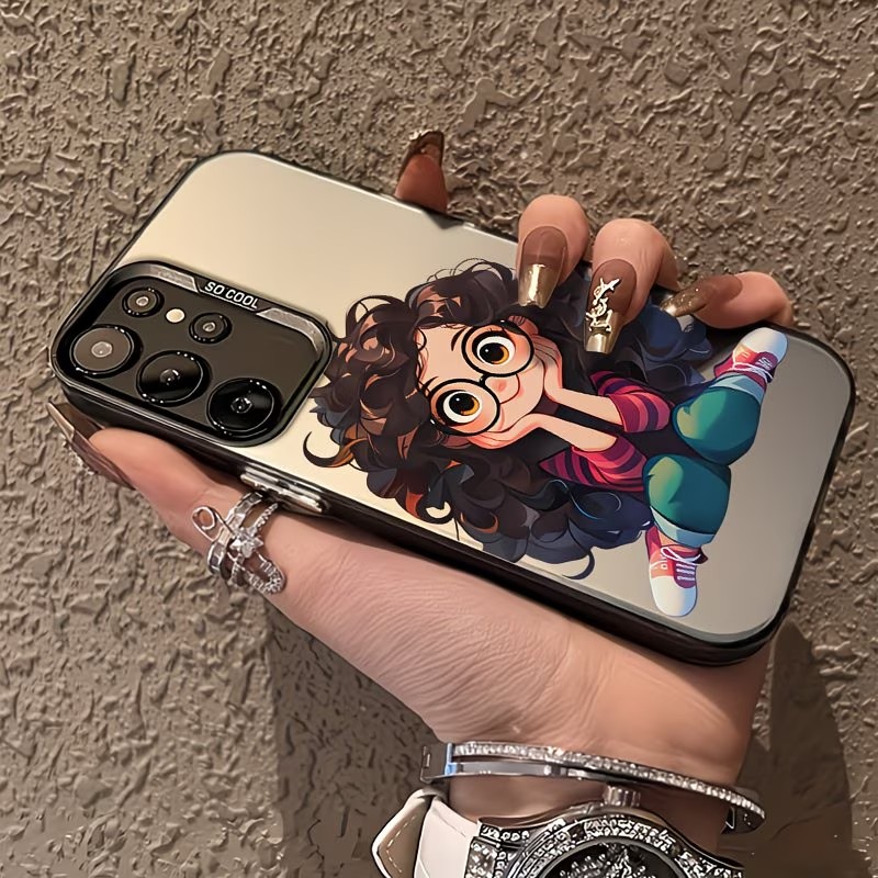 เคสโทรศัพท์ลายการ์ตูนสาวผมหยิก - Phone Cases Girls บทวิจารณ์และราคา