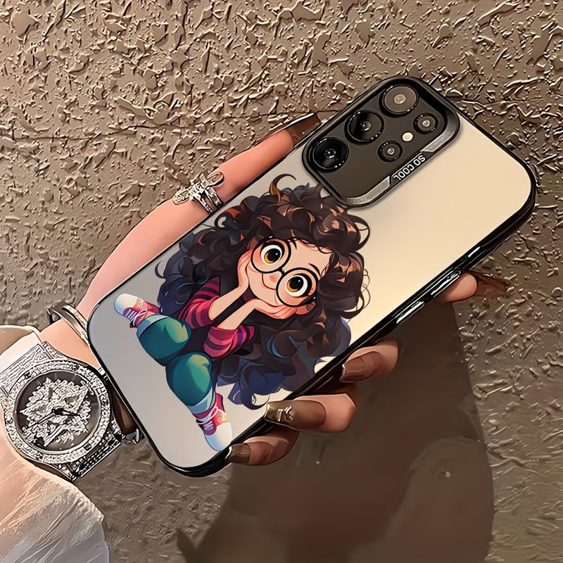 เคสโทรศัพท์ลายการ์ตูนสาวผมหยิก - Phone Cases Girls บทวิจารณ์และราคา