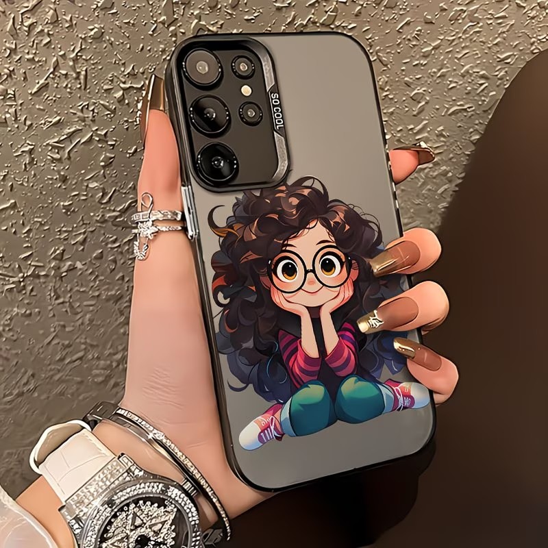 เคสโทรศัพท์ลายการ์ตูนสาวผมหยิก - Phone Cases Girls บทวิจารณ์และราคา