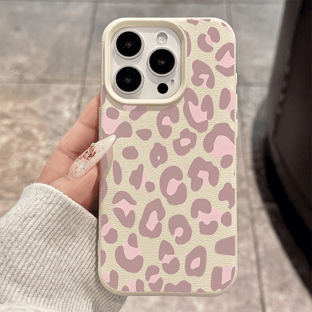 เคสโทรศัพท์ลายเสือดาวสีม่วงอ่อ - Phone Cases Rugged บทวิจารณ์และราคา