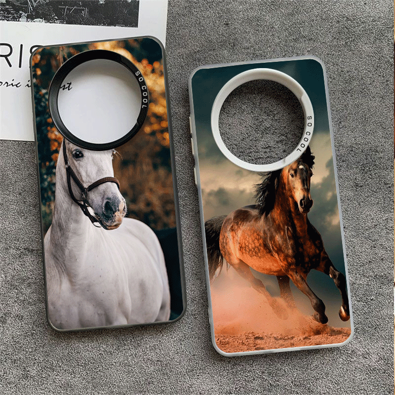 เคสโทรศัพท์นุ่มลายม้าเฟอร์กานา - Phone Cases Shein บทวิจารณ์และราคา