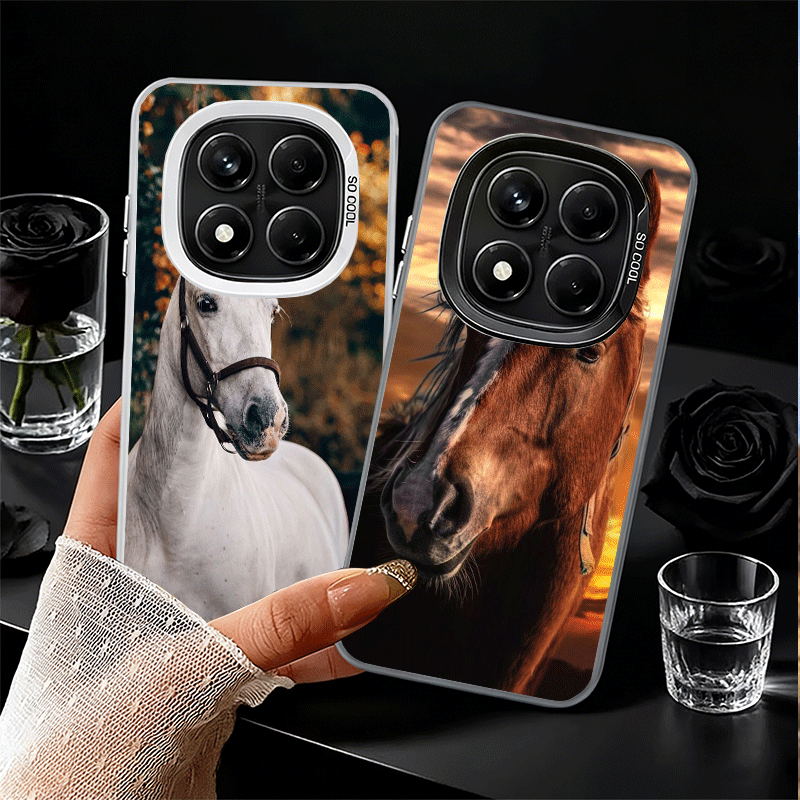 เคสโทรศัพท์นุ่มลายม้าเฟอร์กานา - Phone Cases Shein บทวิจารณ์และราคา