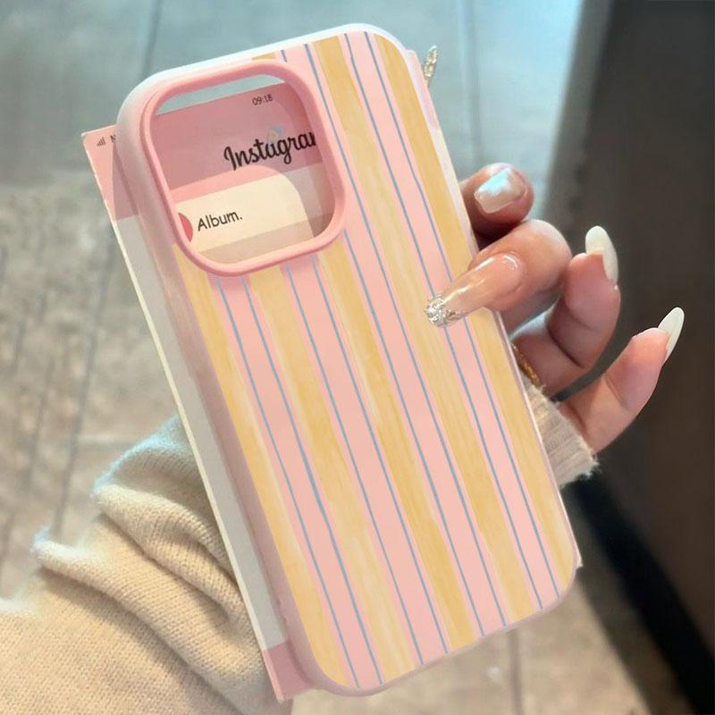 เคสโทรศัพท์ลายทางสีเหลืองสุดเก - Phone Cases Galaxy S25 บทวิจารณ์และราคา