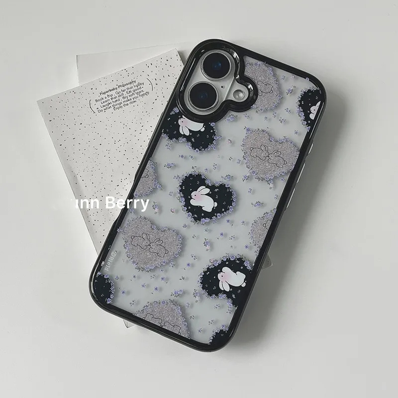 เคสโทรศัพท์อะคริลิกลายกระต่ายด - Phone Cases Girls บทวิจารณ์และราคา