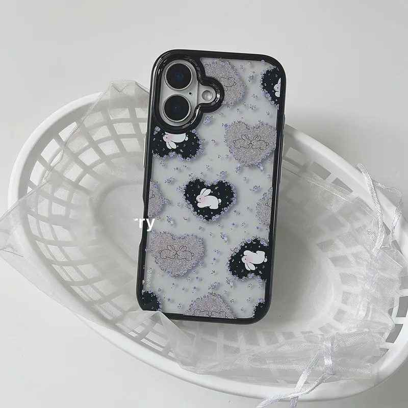 เคสโทรศัพท์อะคริลิกลายกระต่ายด - Phone Cases Girls บทวิจารณ์และราคา