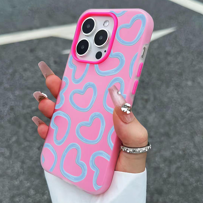 เคสโทรศัพท์ลายหัวใจน่ารักสไตล์ - Phone Cases Cute Iphone 13 บทวิจารณ์และราคา