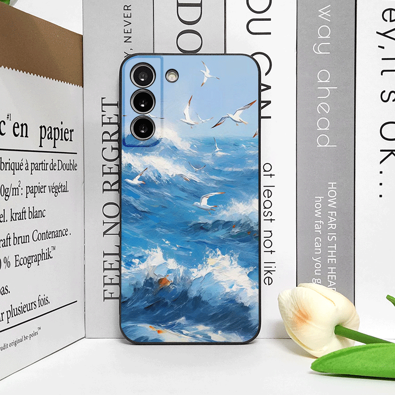 เคสโทรศัพท์ลายคลื่นทะเลสีฟ้าสำ - Phone Cases Honor บทวิจารณ์และราคา