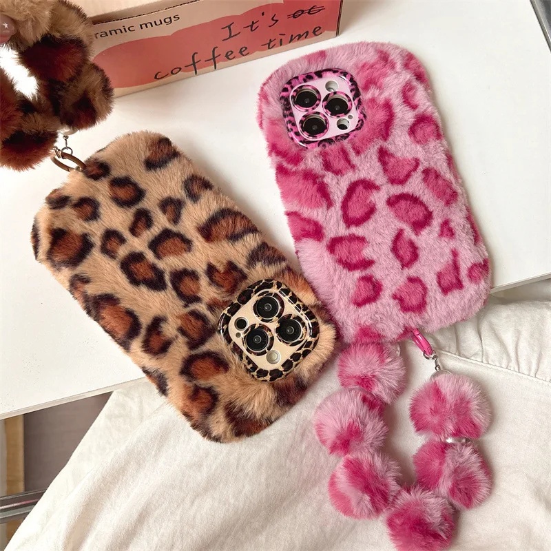 เคสโทรศัพท์ลายเสือดาวขนฟูนุ่ม  - Phone Cases 13 บทวิจารณ์และราคา