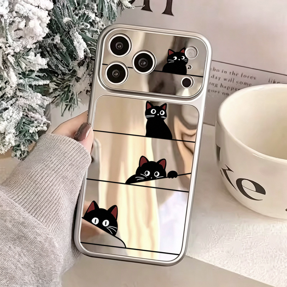 เคสโทรศัพท์ลายแมวดำน่ารักสำหรั - Phone Cases Cute Iphone 13 บทวิจารณ์และราคา