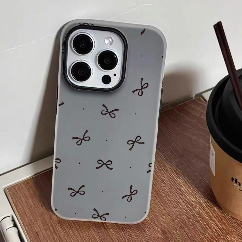 เคสโทรศัพท์ลายโบว์น่ารักลายจุด - Phone Cases Cute Iphone 13 บทวิจารณ์และราคา