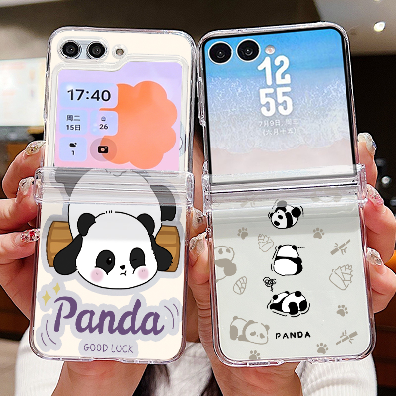 เคสโทรศัพท์ลายการ์ตูนแพนด้าสำห - Phone Cases Z Flip 7 บทวิจารณ์และราคา