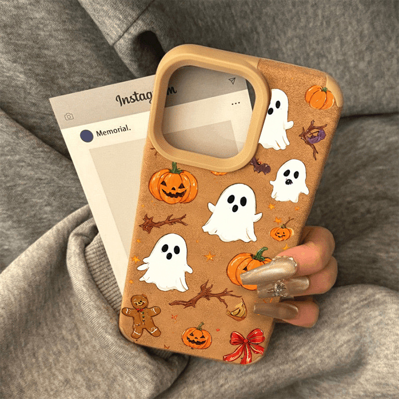 เคสโทรศัพท์ลายผีฟักทองน่ารักสำ - Phone Cases Cute Iphone 13 บทวิจารณ์และราคา