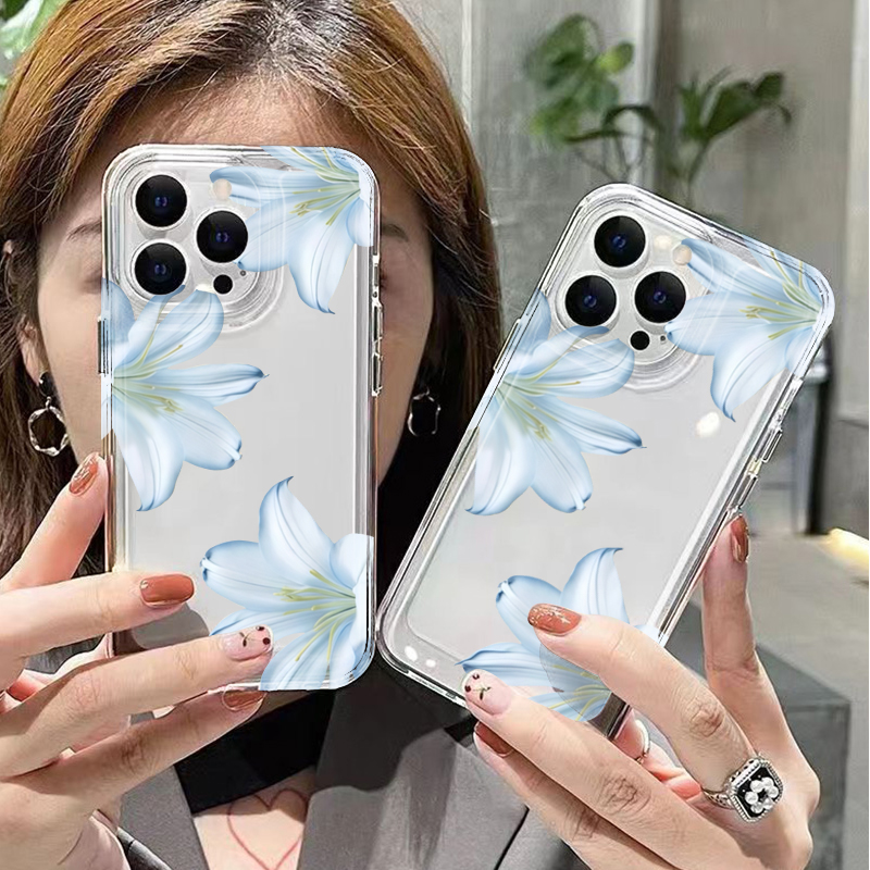 เคสโทรศัพท์ลายดอกลิลลี่สีขาวสุ - Phone Cases Usa บทวิจารณ์และราคา
