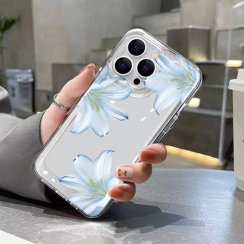 เคสโทรศัพท์ลายดอกลิลลี่สีขาวสุ - Phone Cases Usa บทวิจารณ์และราคา