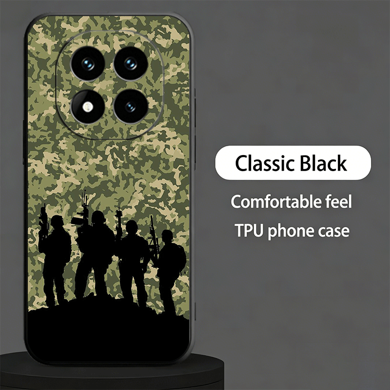 เคสโทรศัพท์นิ่มลายพรางทหาร สำห - Phone Cases Shein บทวิจารณ์และราคา