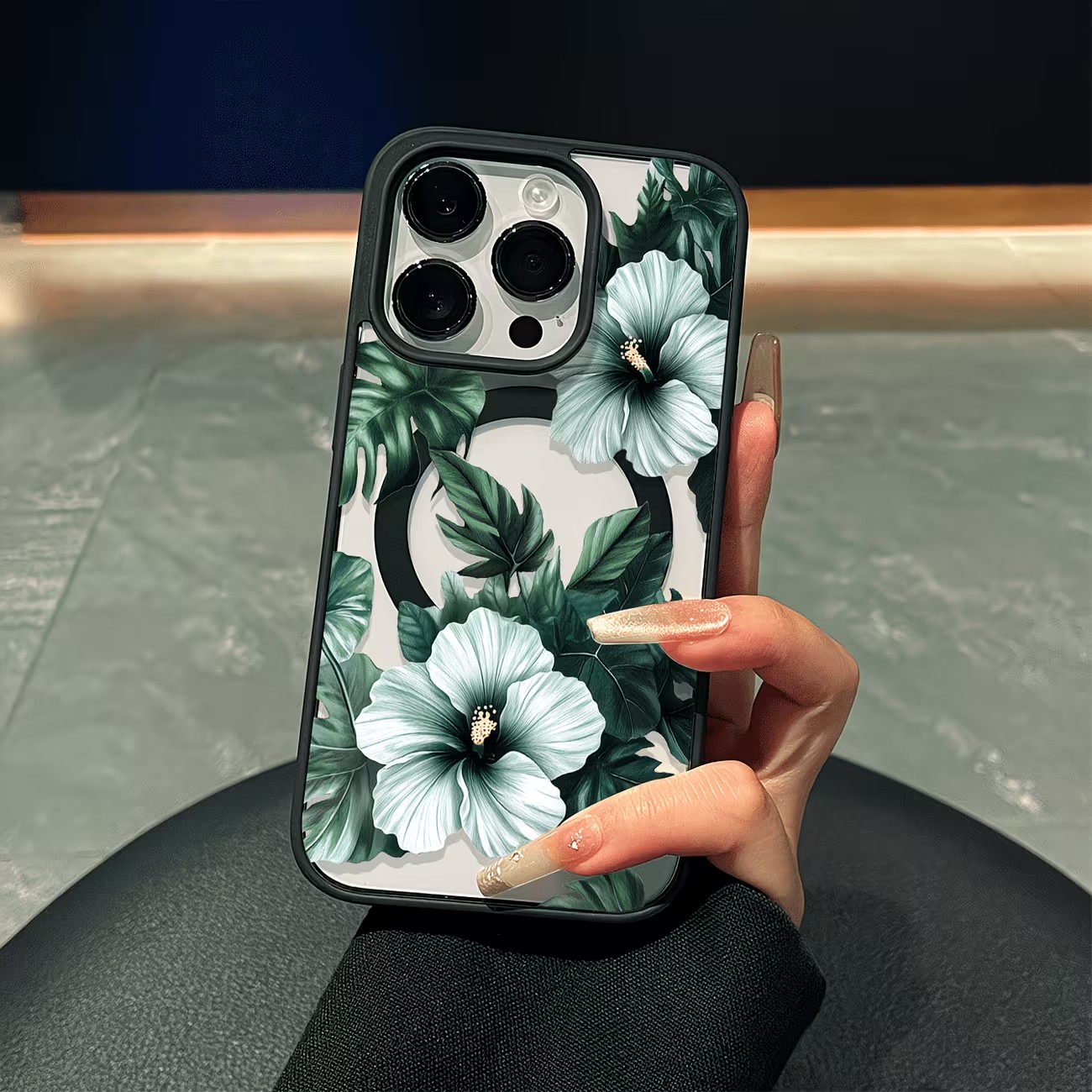 เคสโทรศัพท์ลายดอกไม้สีเขียวสำห - Phone Cases Xr บทวิจารณ์และราคา