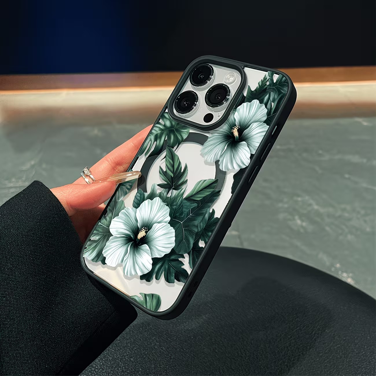 เคสโทรศัพท์ลายดอกไม้สีเขียวสำห - Phone Cases Xr บทวิจารณ์และราคา