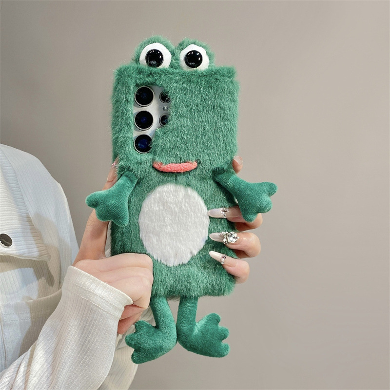 เคสโทรศัพท์รูปกบขนนุ่ม น่ารัก  - Phone Cases Galaxy S25 บทวิจารณ์และราคา
