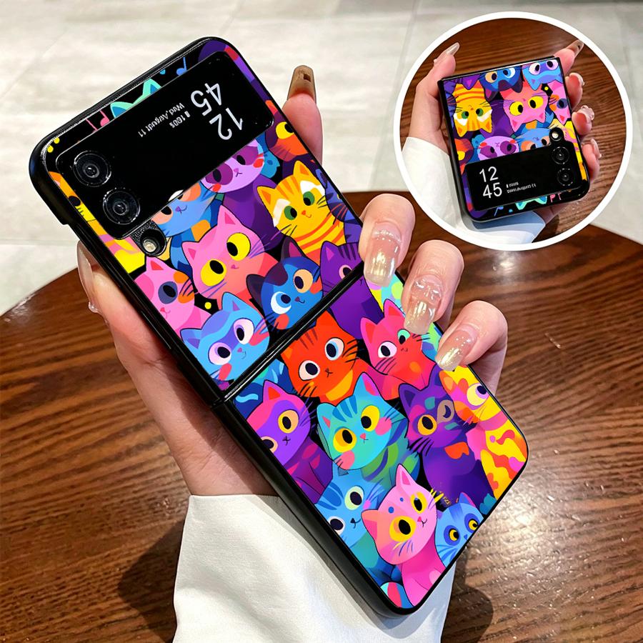 เคสโทรศัพท์แบบเต็มตัวลายแมว สำ - Phone Cases Z Flip 7 บทวิจารณ์และราคา